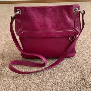 Pertegaz Vintage Leather Crossbody Bag - Made in Spain